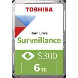 Toshiba Surveillance S300 6TB [3.5"/5400/256MB/SATA3] (HDWT860UZSVA) kép