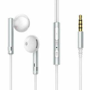 Wired Earphones Joyroom JR-EW06, Half in Ear (White) kép