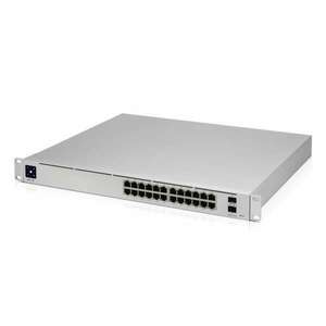 UBiQUiTi USW-PRO-24-POE Switch 24x1000Mbps (24xPOE+) + 2x10000Mbps SFP+, Menedzselhető, Rackes - USW-PRO-24-POE kép