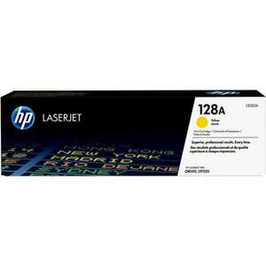 HP 128A LaserJet Pro CP1525/CM1415fn MFP (1300 old.) sárga eredeti toner kép