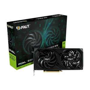 Palit GeForce RTX 4060 Ti 8GB DDR6 Dual NE6406T019P1-1060D kép