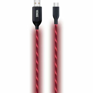 Yenkee YCU 341 RD LED USB C kabel 1m kép