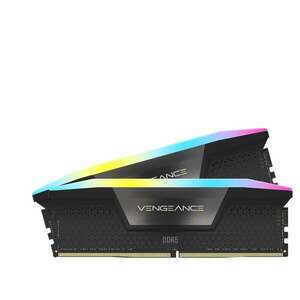 Corsair 64GB DDR5 5600MHz Kit(2x32GB) Vengeance RGB Black RAM kép