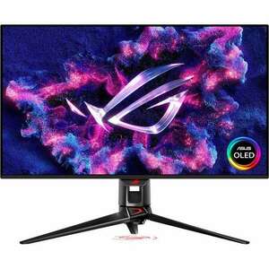 ASUS ROG Swift OLED PG32UCDM számítógép monitor 80 cm (31.5") 3840 x 2160 pixelek 4K Ultra HD QDOLED Fekete (90LM09T0-B01370) kép