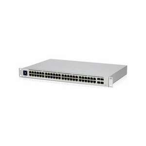 Ubiquiti UniFi USW-48-POE Gen2 48port GbE LAN 32x PoE+ 4xGbE SFP port L2 menedzselhető switch kép