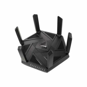 ASUS RT-AXE7800 Vezeték nélküli gaming router, háromsávos, négymagos 1, 7 GHz-es CPU, 256 MB/512 MB Flash/RAM, 2, 5 G port, AiProtection Pro, adaptív QoS, VPN Fusion, Instant Guard, IPTV, OFDMA kép