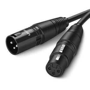 Ugreen 20714 audio kábel 10 M XLR Fekete kép