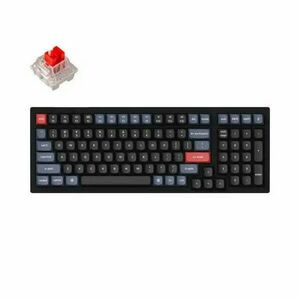 Mechanikus billentyűzet Keychron K4 Pro QMK/VIA, LED alb, Keychron K Pro Red Hot-swap K4P-G1 kép