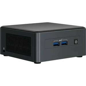 Mini PC Barebone Intel® NUC 11 Pro Tall Kit NUC11TNHi70Z Intel® Core™ i7-1165G7 processzorral akár 4, 70 GHz-ig, nincs RAM, nincs tárhely, Intel® Iris® Xe Graphics, nincs operációs rendszer kép