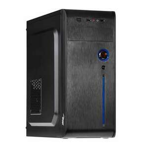 AKY AK939BL Akyga Micro ATX Case AK939BL w/o PSU kép