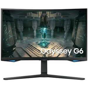 Samsung G65B, LS27BG650EUXEN ívelt Gaming&Smart 240Hz VA Monitor, 27", 2560x1440, 16: 9, 350cd/m2, 1ms, DP/2xHDMI/2xUSB/LAN/WiFi/BT, Pivot kép