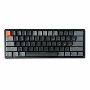 Gaming mechanikus billentyűzet Keychron K12 Üzem közben cserélhető 60% Gateron Red Switch RGB LED ABS kép