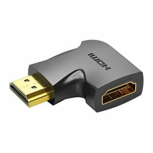 HDMI 90 fokos Adapter Vention 4K 60Hz, AIOB0, fekete (AIQB0) kép