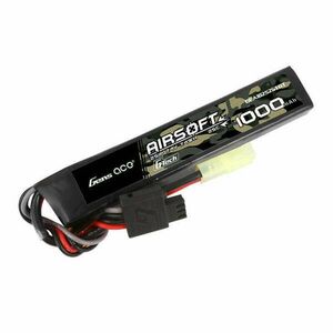 Gens Ace G-Tech 25C 1000mAh 2S1P 7.4V Airsoft Gun Lipo Batterymini Tamiya Plug kép