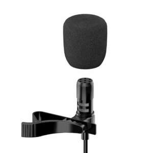 Devia vezetékes influenszer mikrofon - Lightning - Devia Smart Series Wired Microphone - fekete kép