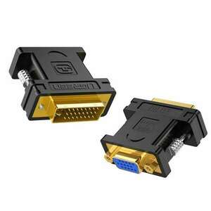 UGREEN 20122 DVI - VGA adapter (fekete) kép