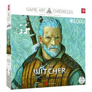 Good Loot Puzzle Game Art Chronicles The Witcher Geralt & Vincent van Gogh puzzle 1000 pcs kép