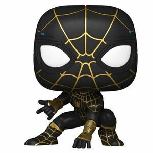 POP! Spiderman No Way Home Spiderman Black & Gold Suit (Marvel) kép