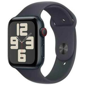 Apple Watch SE 2024 GPS + Cellular 40mm Midnight Aluminium Case with Midnight Sport Band - M/L kép