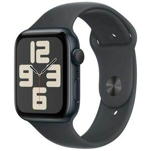 Apple Watch SE 2024 GPS 40mm Midnight Aluminium Case with Midnight Sport Band - M/L kép