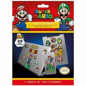 Matrica Nintendo Super Mario Bros. Mushroom Kingdom kép