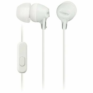 Sony MDR-EX15AP s handsfree, fehér kép