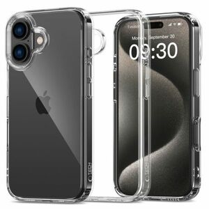 Tech-Protect Flexair Hybrid tok iPhone 16, átlátszó kép