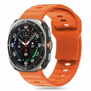 Tech-Protect Silicone Line szíj Samsung Galaxy Watch Ultra 47mm, orange kép