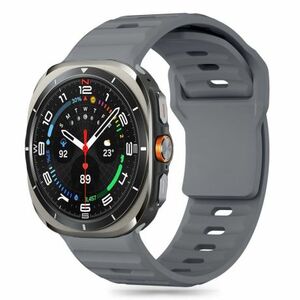 Tech-Protect Silicone Line szíj Samsung Galaxy Watch Ultra 47mm, crayon grey kép