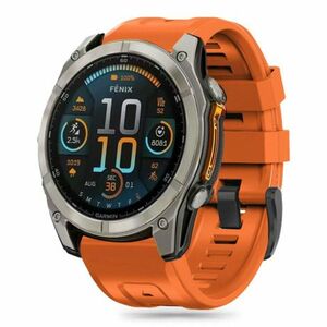 Tech-Protect Silicone szíj Garmin Fenix 5x / 5x Plus / 6x / 6x Pro / 7x / 8 51mm, orange kép