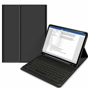 Tech-Protect SC Pen tok billentyűzette iPad Air 10.9'' 4-5gen 2020-2022 / 11'' 6gen 2024, fekete (TEC921018) kép