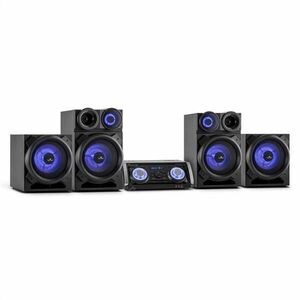 Malone Mega Sound zenei rendszer, Bluetooth, DVD, HDMI, FM, USB, AUX kép