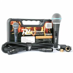 Power Dynamics PDM660 kondenzátoros mikrofon XLR +48V kép