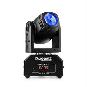 Beamz Panther 15 Pocket, forgófej fényhatásokhoz, négy az egyben CREE LED diódák, 10 W kép