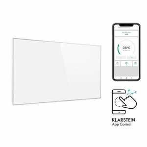 Klarstein Wonderwall 450 Smart, infravörös hősugárzó, 50 x 90 cm, 450 W, heti időzítő, IP24, fehér kép