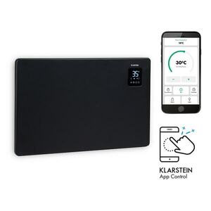 Klarstein Bansin Smart 1500, konvektor, 1500 W, vezérlés applikáción keresztül kép