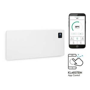 Klarstein Bansin Smart 2500, konvektor, 2500 W, vezérlés applikáción keresztül kép