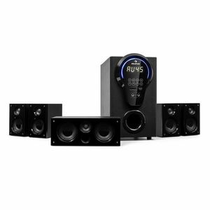 Auna Areal 525 DG, 5.1 házimozi rendszer, 125 W RMS, optikai bemenet, BT, USB, SD, AUX, távirányító kép