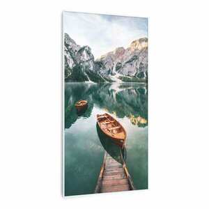 Klarstein Wonderwall Air Art Smart, infravörös hősugárzó, 60 x 120 cm, 700 W, tenger függőlegesen kép