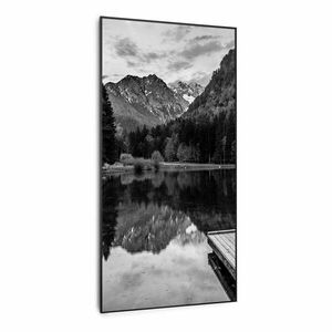 Klarstein Wonderwall Air Art Smart, infravörös hősugárzó, 60 x 120 cm, 700 W, fekete-fehér tenger kép