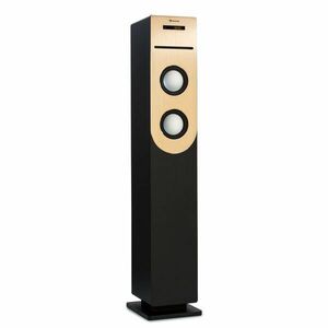 Auna Berklee, oszlopos hangszóró, 2 x 10 W RMS, FM rádió, CD-lejátszó, Bluetooth, USB és SD/MMC csatlakozó kép