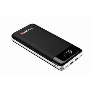 Power Bank 3 USB Porttal Fekete kép