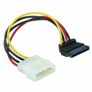 Delock 60101 Cable Power SATA HDD > 4pin male – hajlított (derékszögben) kép