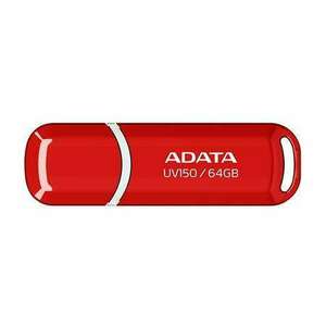 ADATA Pendrive, 64GB, USB 3.2 Gen1, ADATA "UV150", piros kép