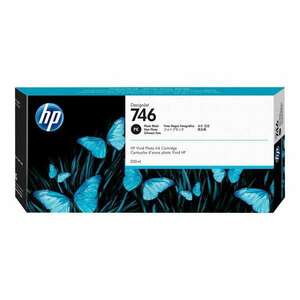 HP 746 - photo black - original - DesignJet - ink cartridge (P2V82A) kép