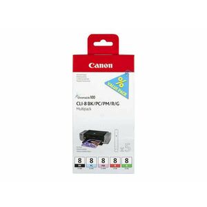 CANON CLI-8 BK/PC/PM/R/G Multi Pack kép