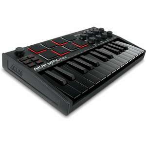 Akai MPK Mini MK3 USB MIDI Controller - Fekete kép