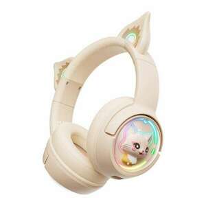 ONIKUMA B5 Beige Gaming Headphones kép