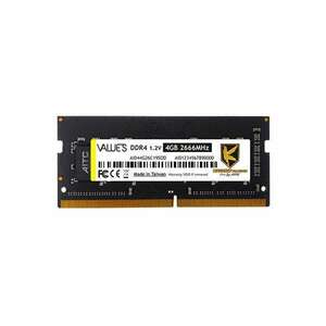 Kingsman Memória Notebook - 4GB DDR4 (2666Mhz, CL19, 1.2V) kép