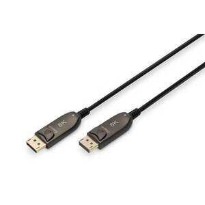 Digitus AK-340107-300-S DisplayPort kábel 30 M Fekete kép